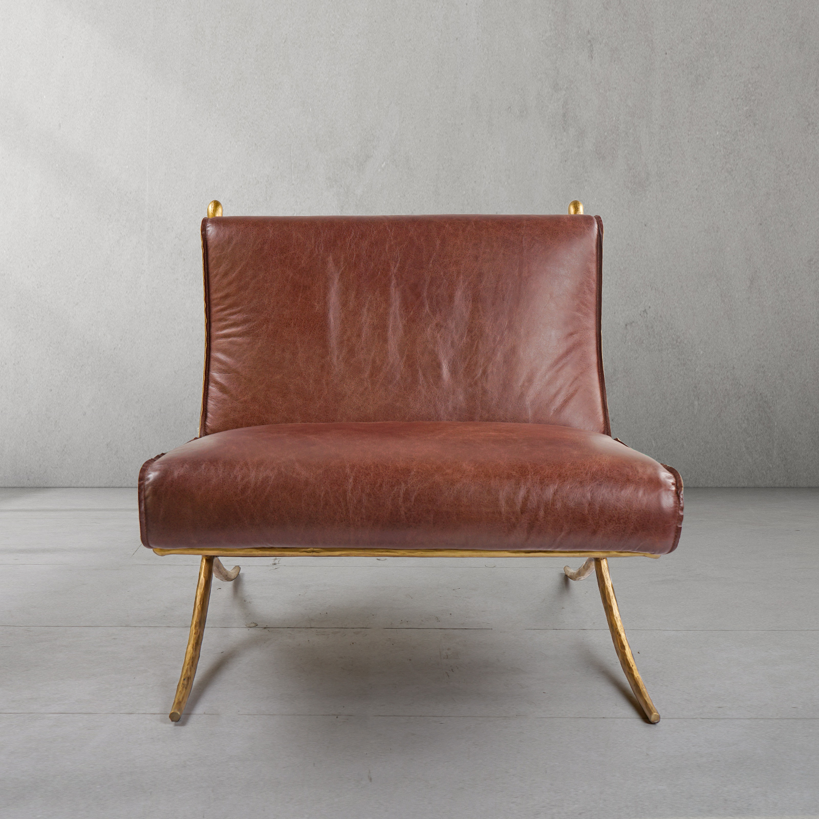 Thaddeus Leather Lounge Chair