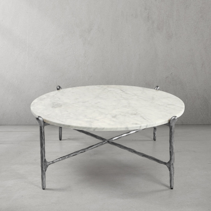 Thaddeus Marble Coffee Table & Side Table