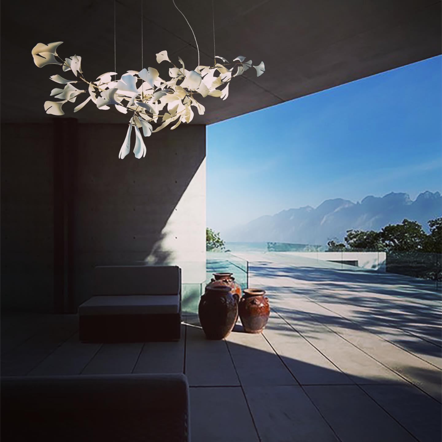 Gingko Chandelier A - Vakkerlight