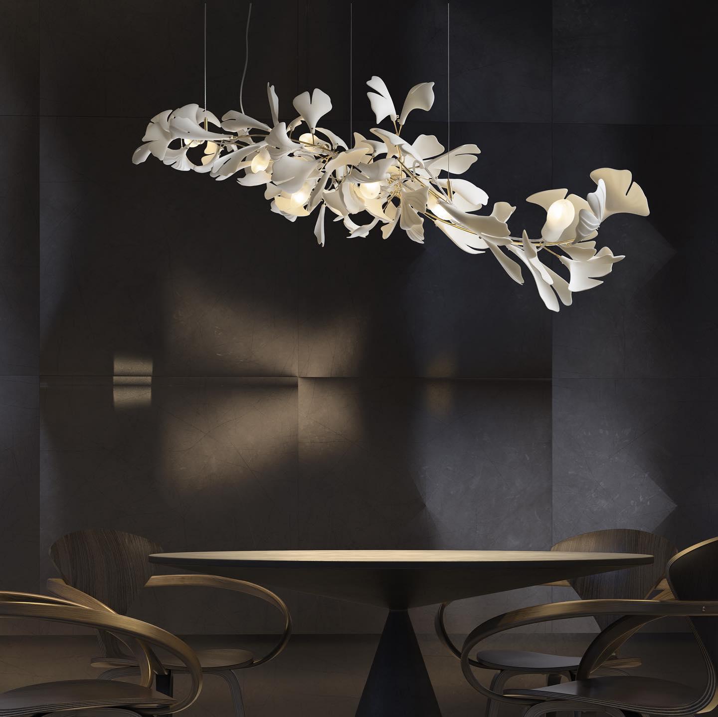 Gingko Chandelier A - Vakkerlight