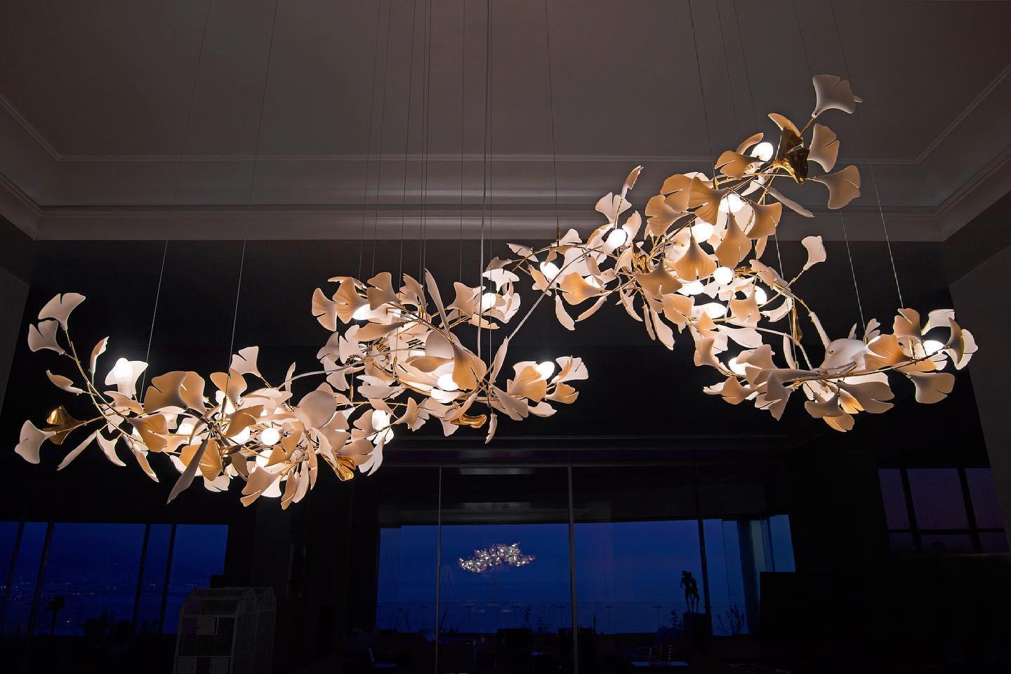 Gingko Chandelier A - Vakkerlight