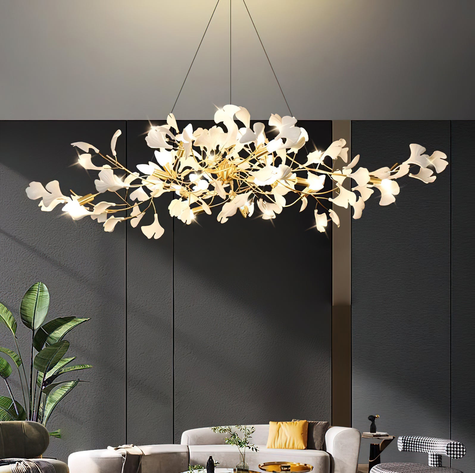Leafy Chandelier I Style