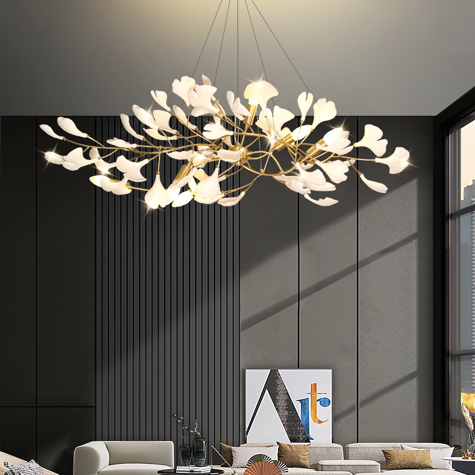 Leafy Chandelier I Style