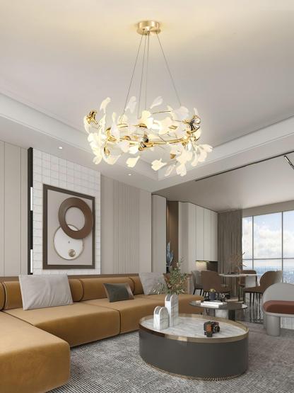 Gingko Chandelier U - Vakkerlight