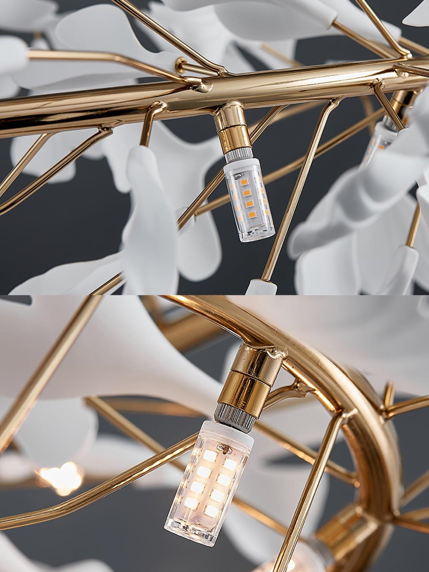 Gingko Chandelier U - Vakkerlight