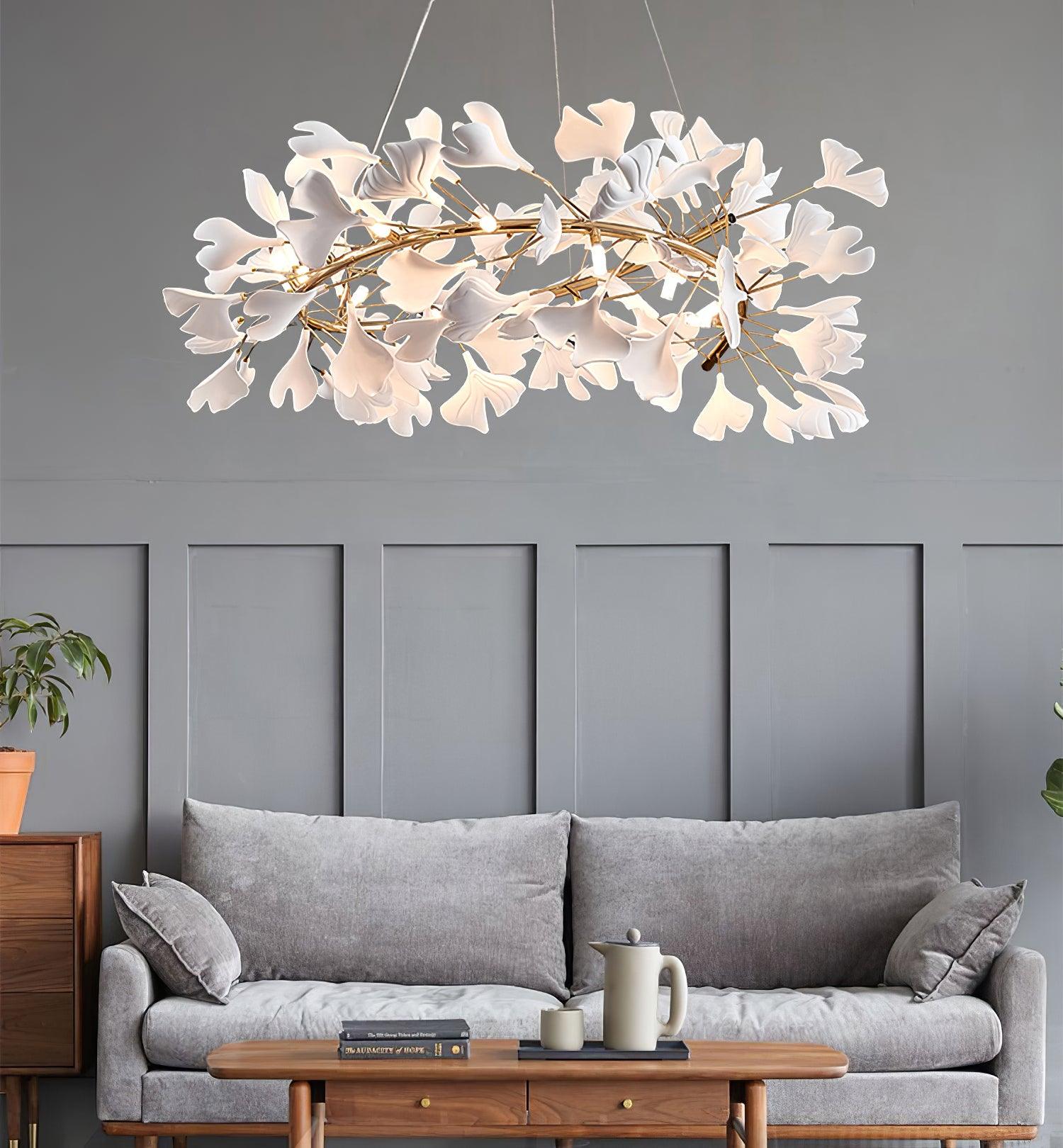 Gingko Chandelier U - Vakkerlight