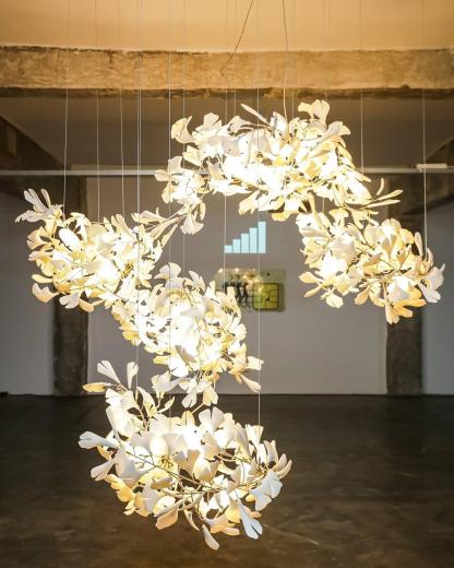 Gingko Chandelier F - Vakkerlight