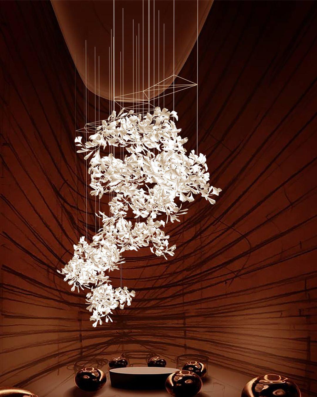 Gingko Chandelier F - Vakkerlight