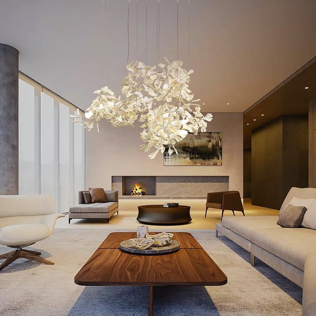 Gingko Chandelier A - Vakkerlight