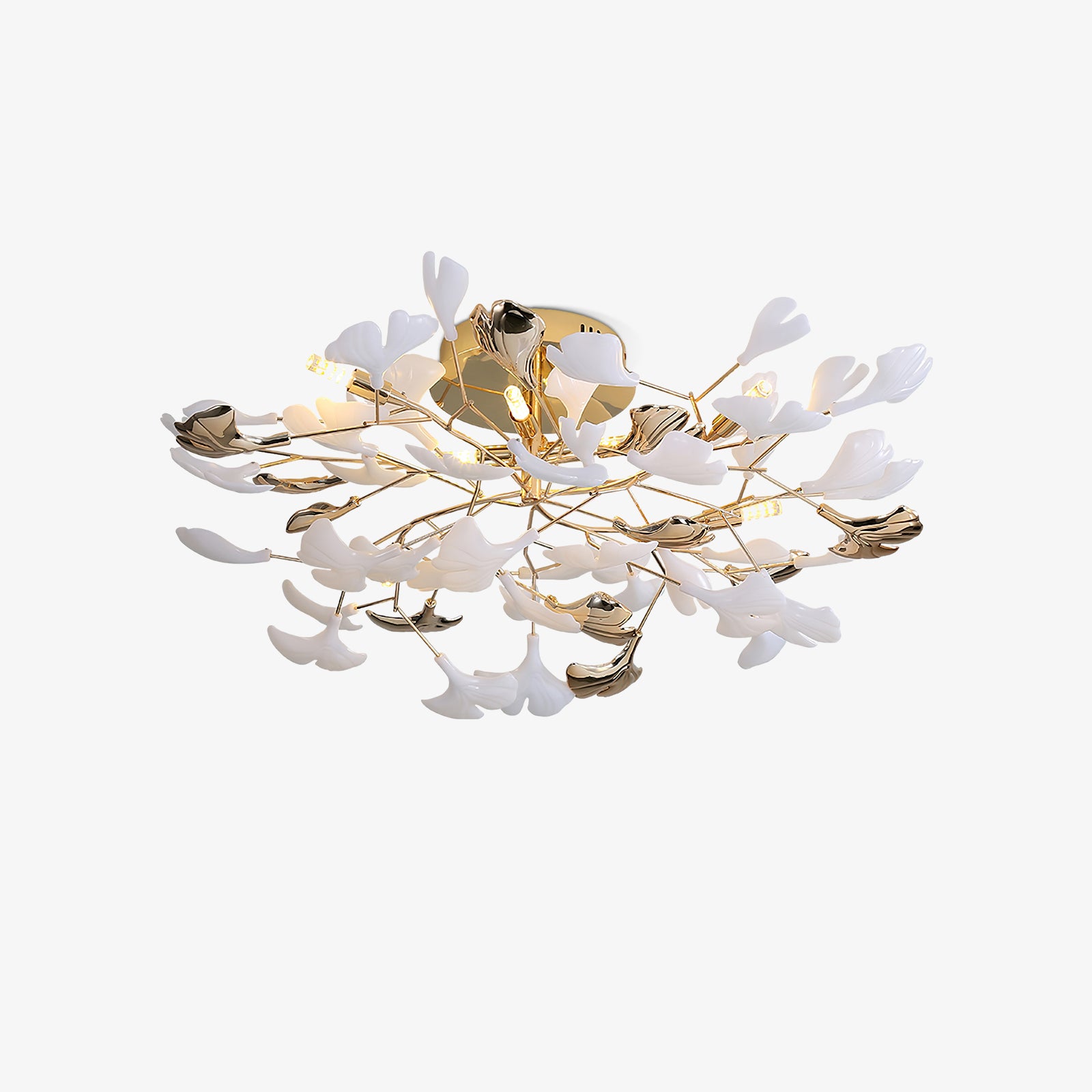 Leafy Rotating Ceiling Lamp