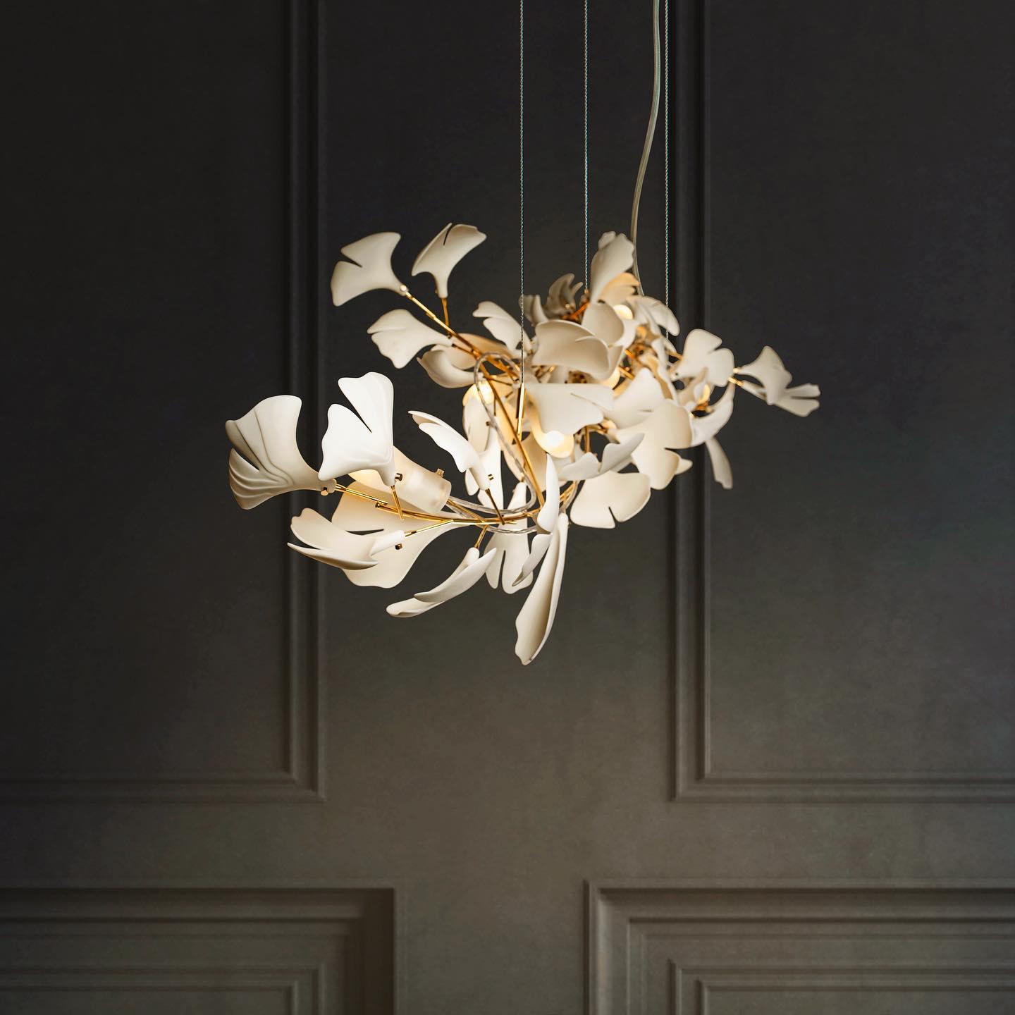 Gingko Chandelier A - Vakkerlight