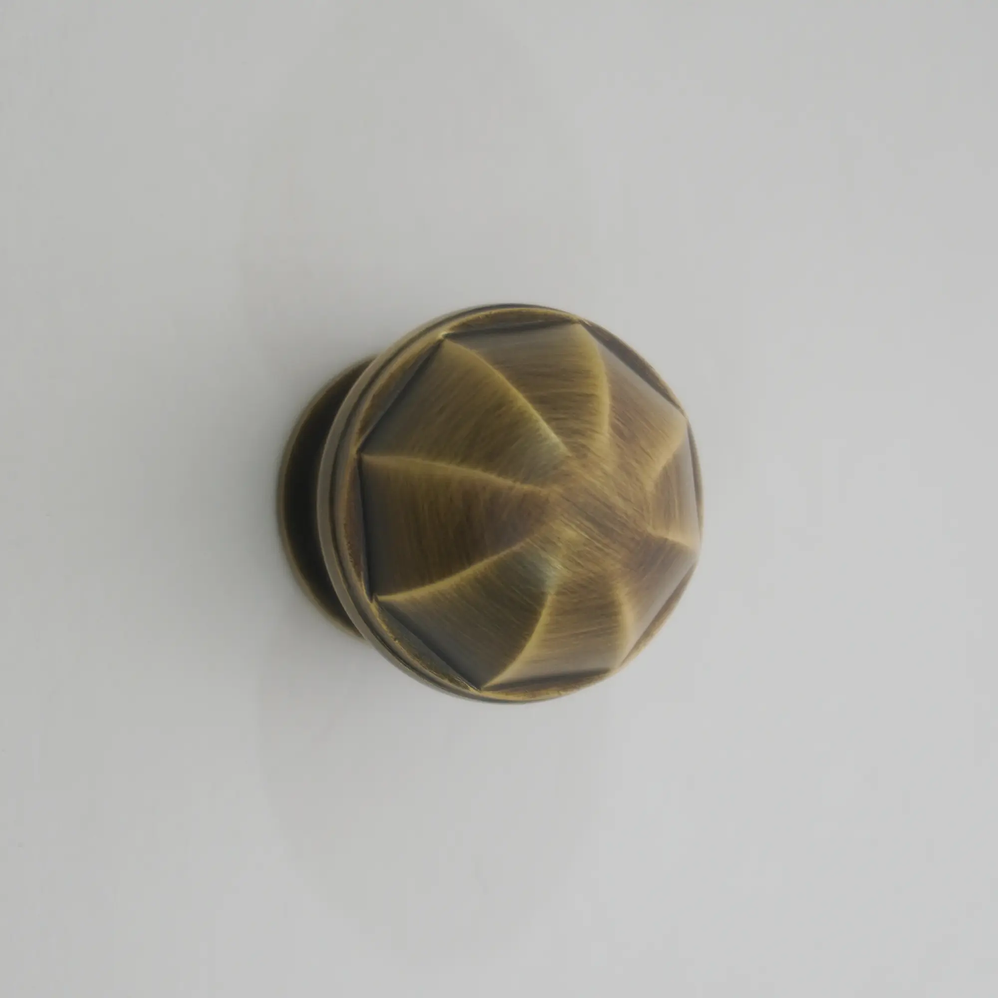 Octagon Drawer Pull Brass Knobs 