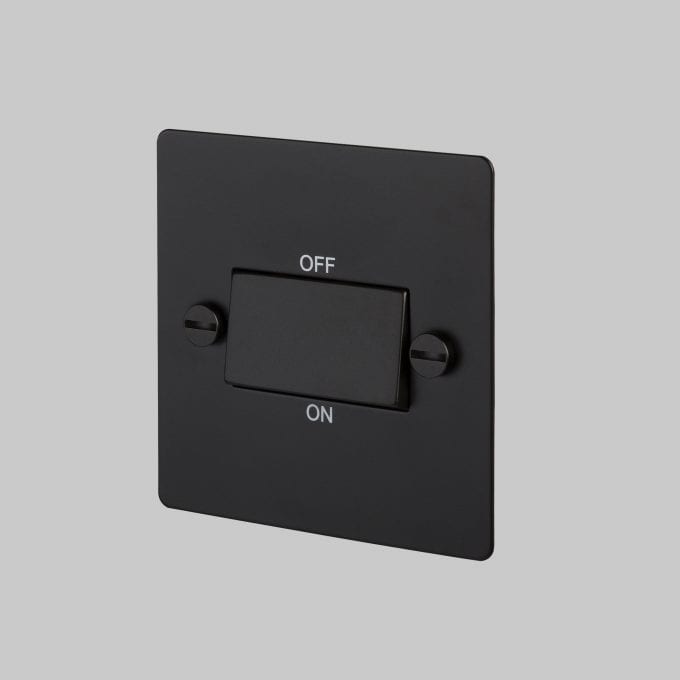 FAN ISOLATOR SWITCH / BLACK