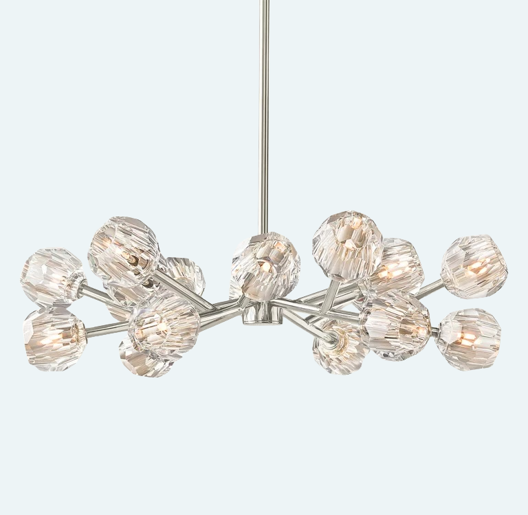 Boule Cristal Round Chandelier 36"