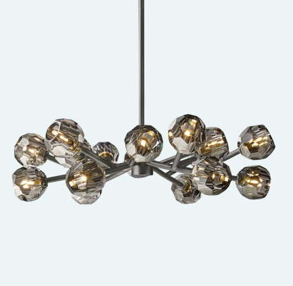 Boule Cristal Round Chandelier 36"