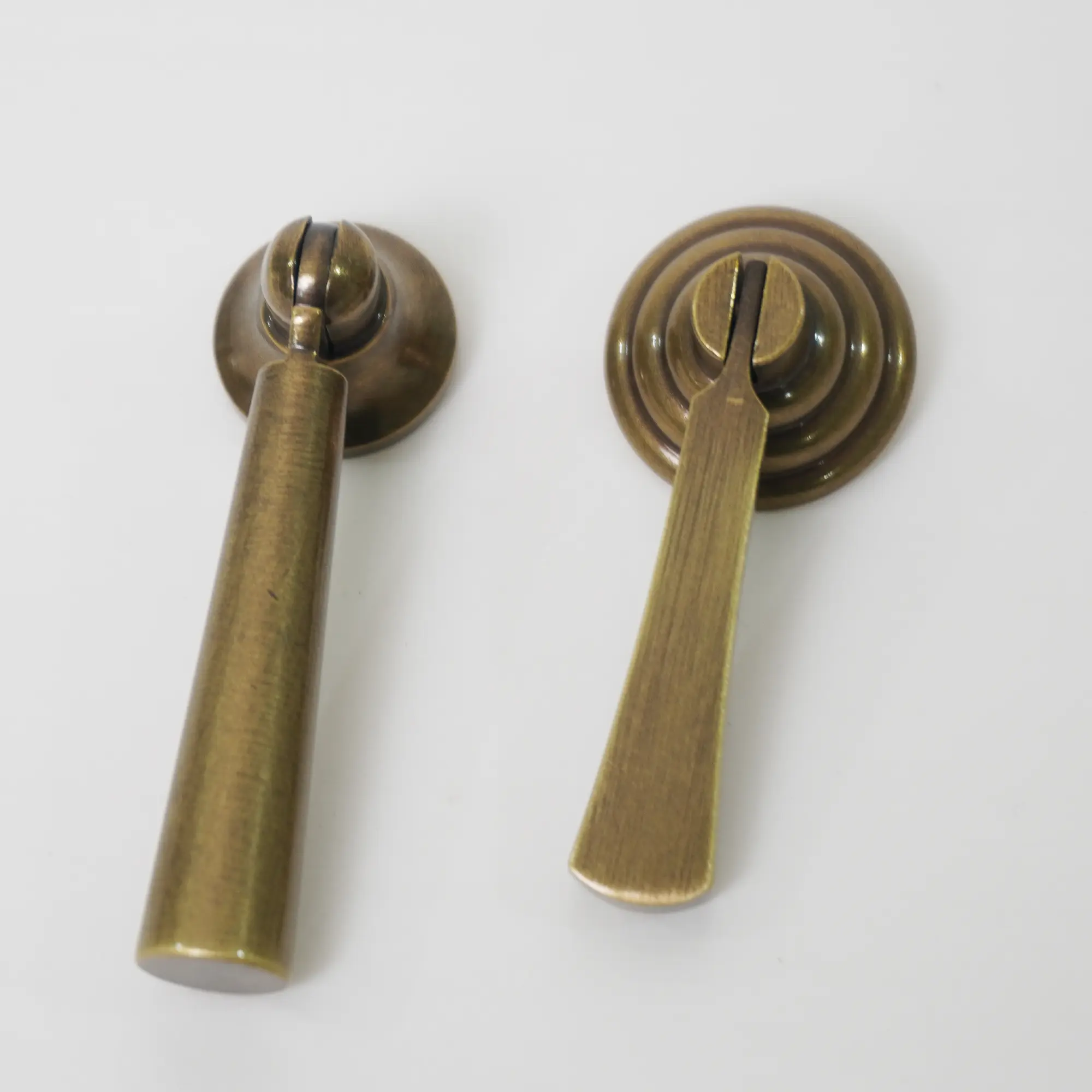 Vintage Style Brass Drawer Knob Cabinet Handles Pulls Knobs 