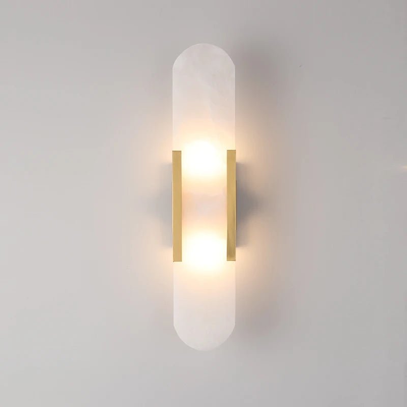 Synkrise Alabaster Wall Sconce