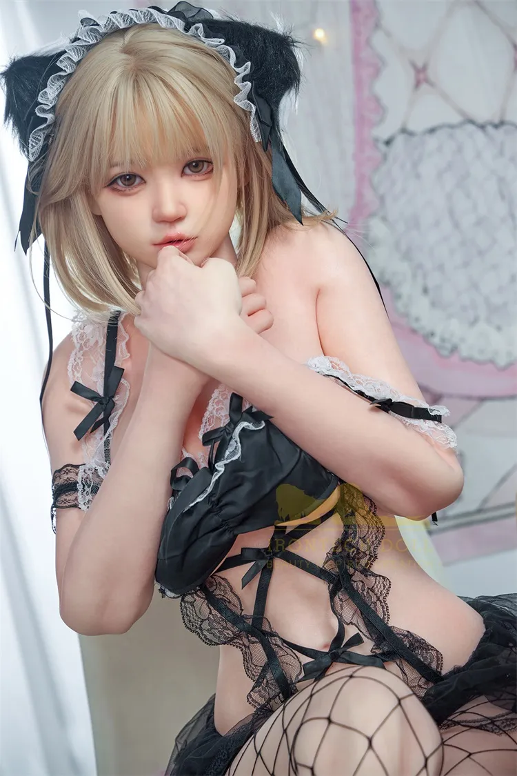 Irontech Doll | 161cm/5ft3 Charming Lolita Blonde Cosplay Lifelike Silicone Sex Doll - Liz