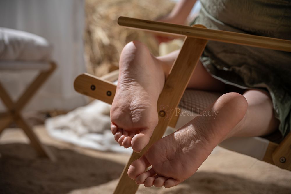 Real Lady | 159cm/5ft3 Seductive European Summer Red-hair Silicone Sex Doll - Hailey