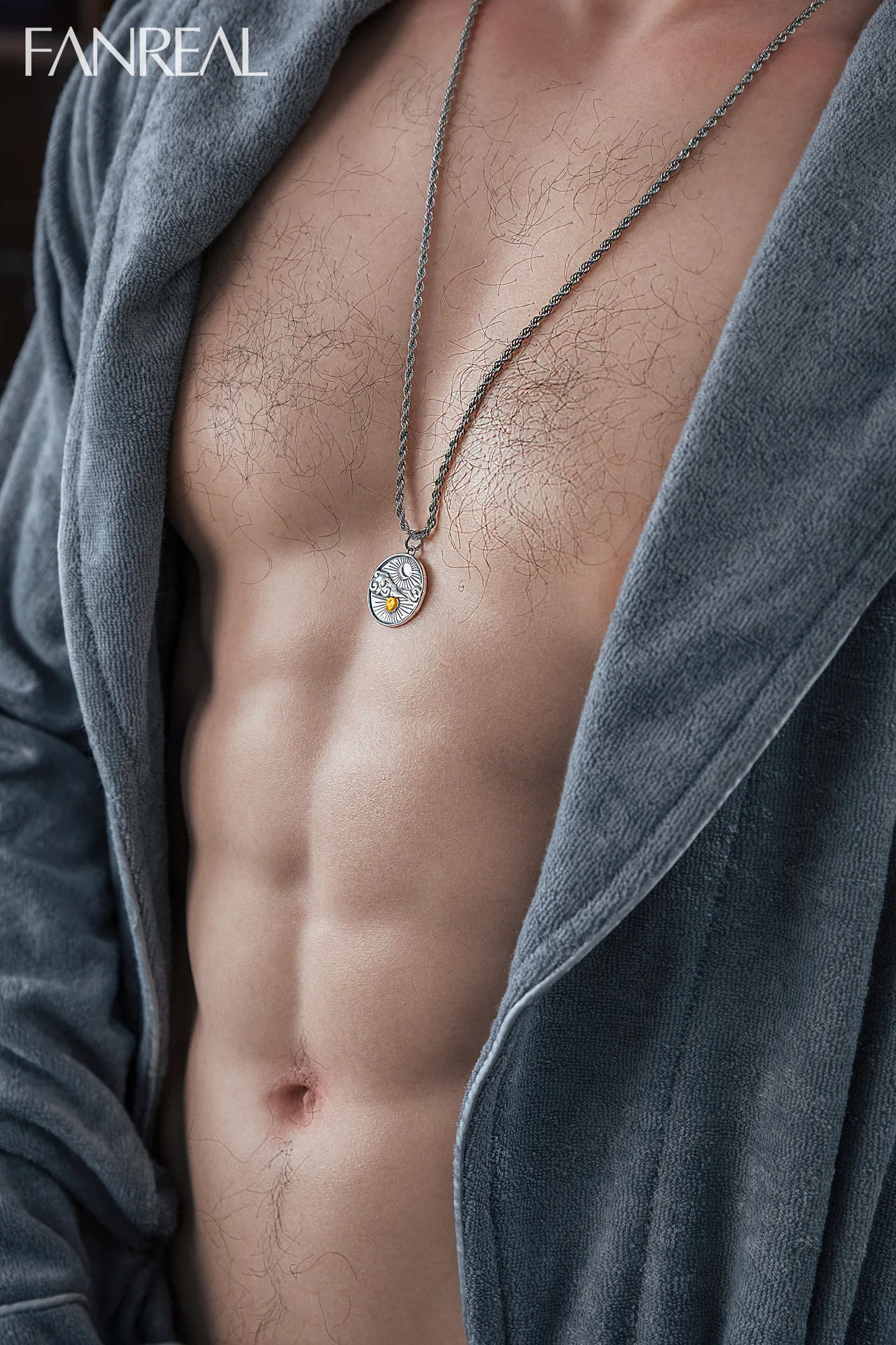 FanReal | 173cm/5ft8 Mature Elegant Handsome Muscular Male Realistic Silicone Sex Doll  - Carter 