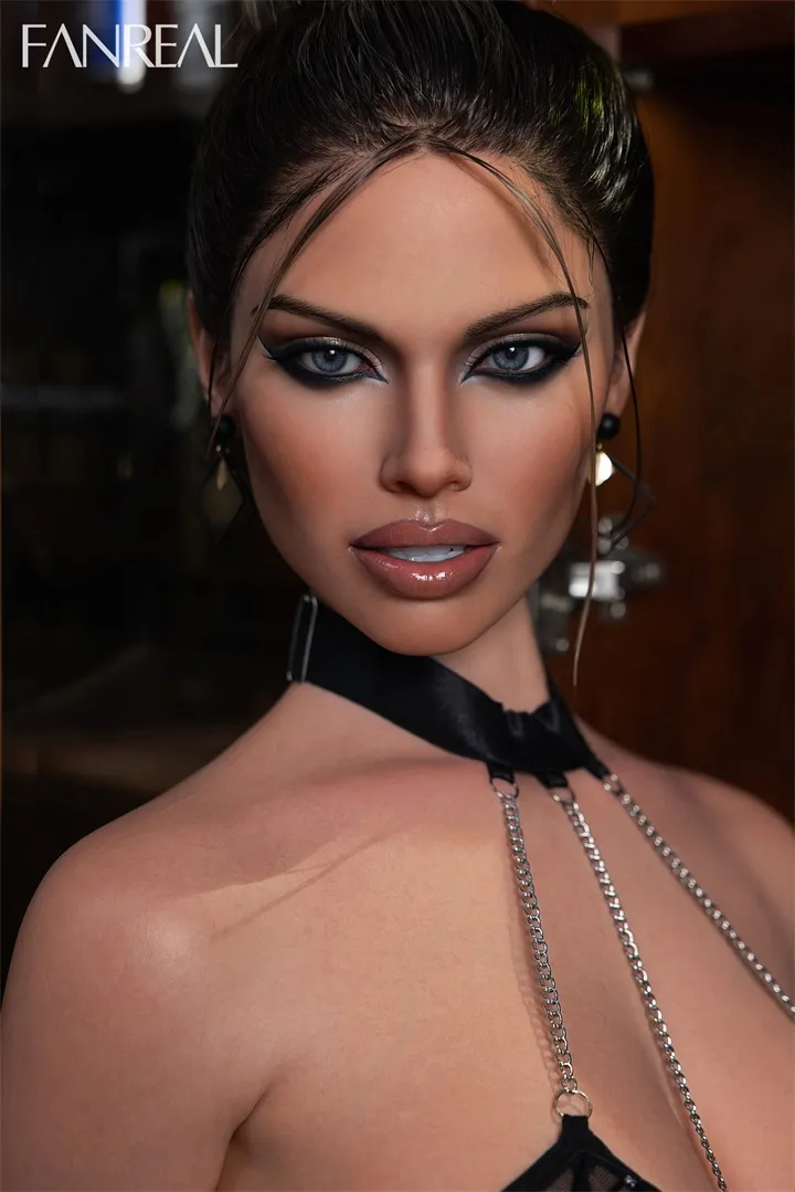 FanReal | 168cm/5ft6 Small Breasts Captivating Cold Milf Queen Realistic Silicone Sex Doll - Kelly  