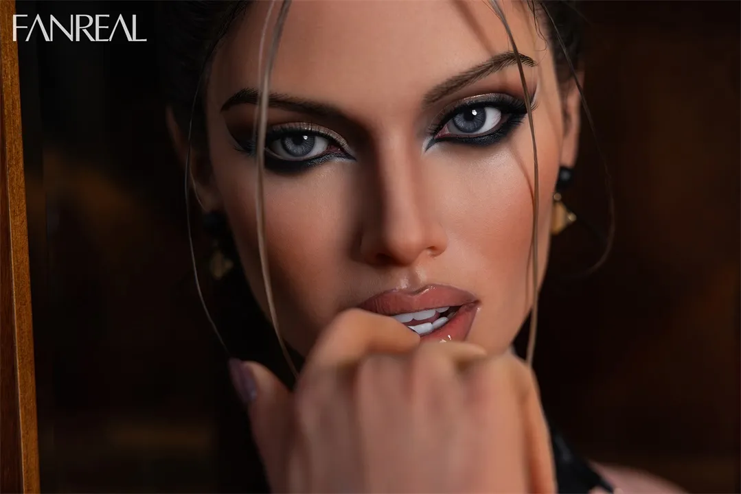 FanReal | 168cm/5ft6 Small Breasts Captivating Cold Milf Queen Realistic Silicone Sex Doll - Kelly  