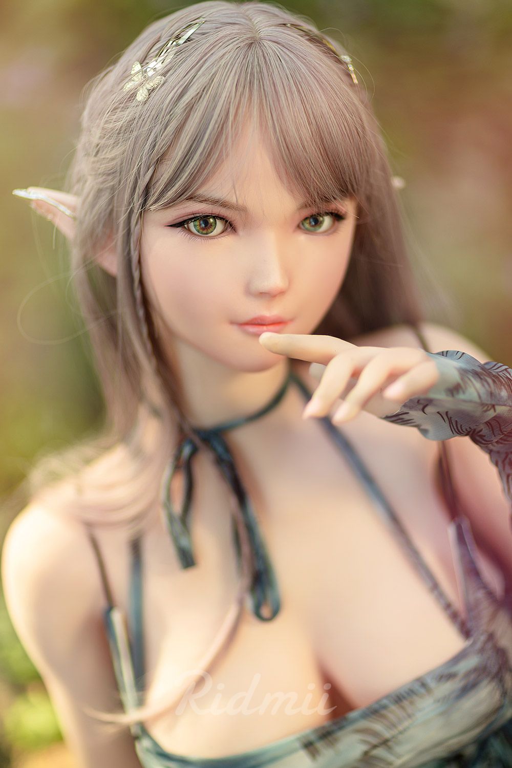 RIDMII | 163cm/5ft3 Big Breasts Fantasy Elf Realistic TPE Sex Doll - Aggie (In Stock US）