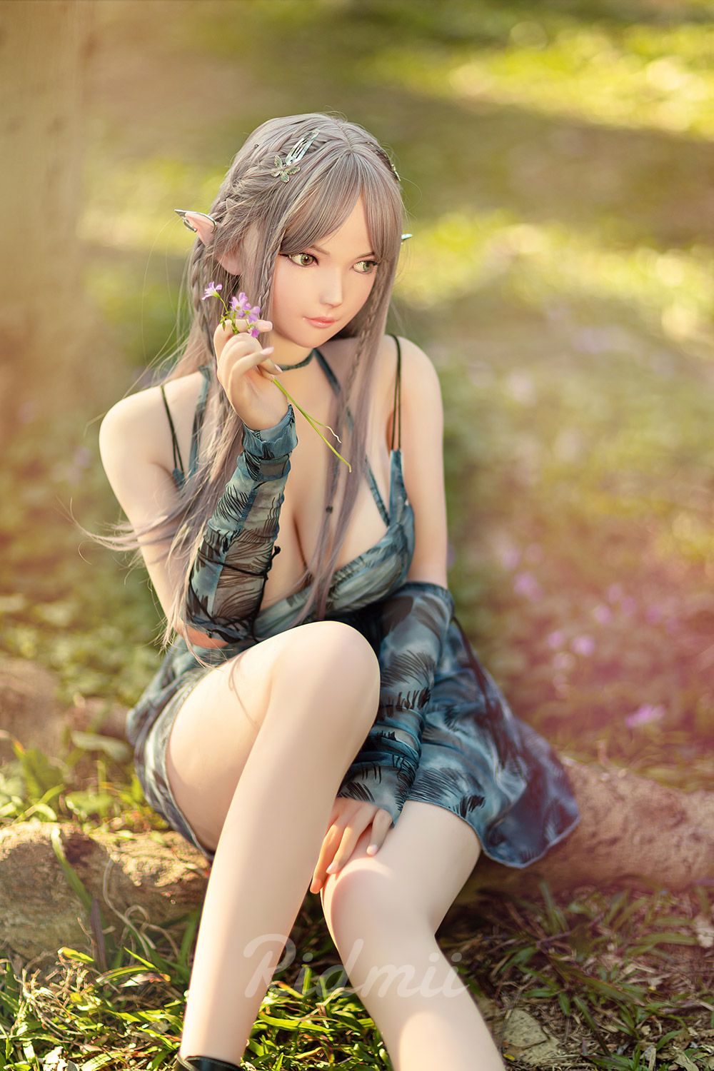 RIDMII | 163cm/5ft3 Big Breasts Fantasy Elf Realistic TPE Sex Doll - Aggie (In Stock US）