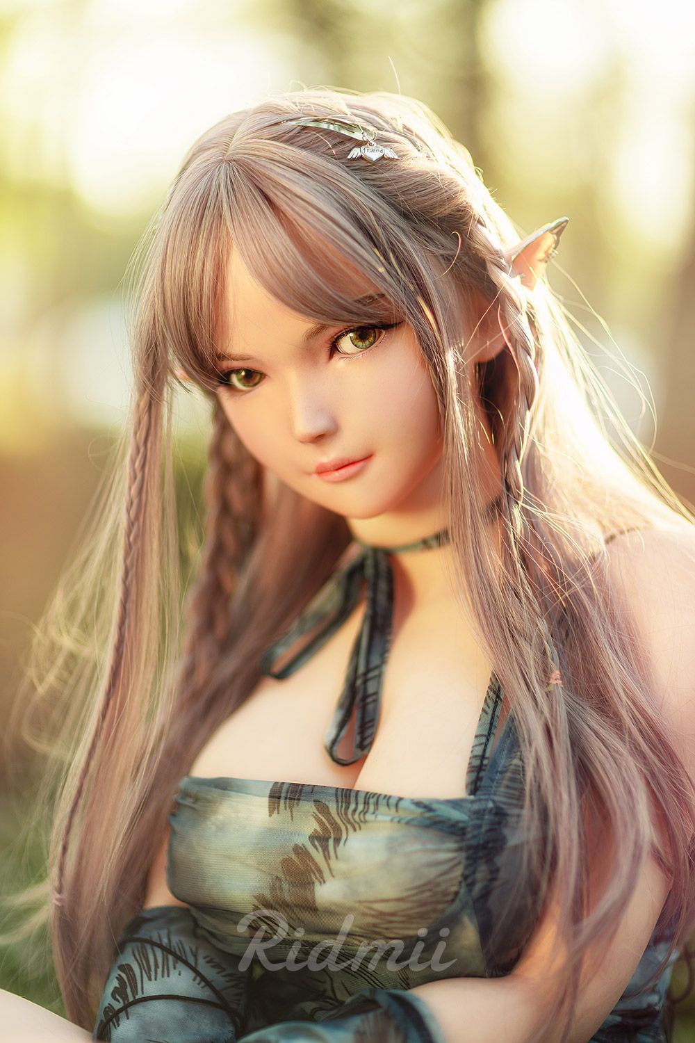 RIDMII | 163cm/5ft3 Big Breasts Fantasy Elf Realistic TPE Sex Doll - Aggie (In Stock US）