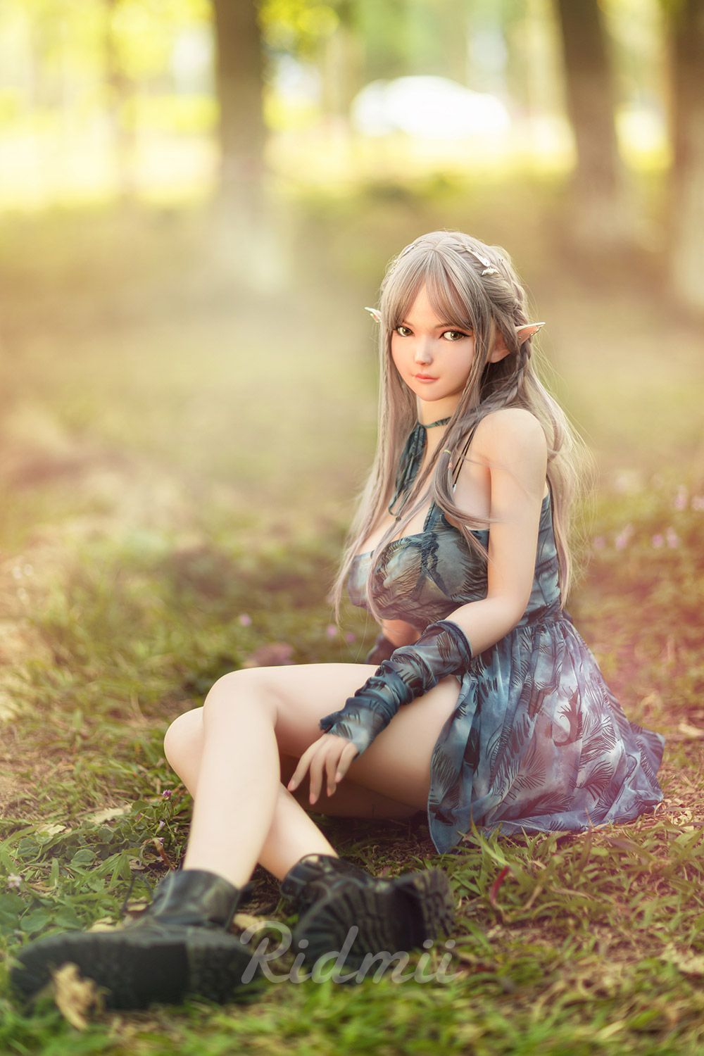 RIDMII | 163cm/5ft3 Big Breasts Fantasy Elf Realistic TPE Sex Doll - Aggie (In Stock US）