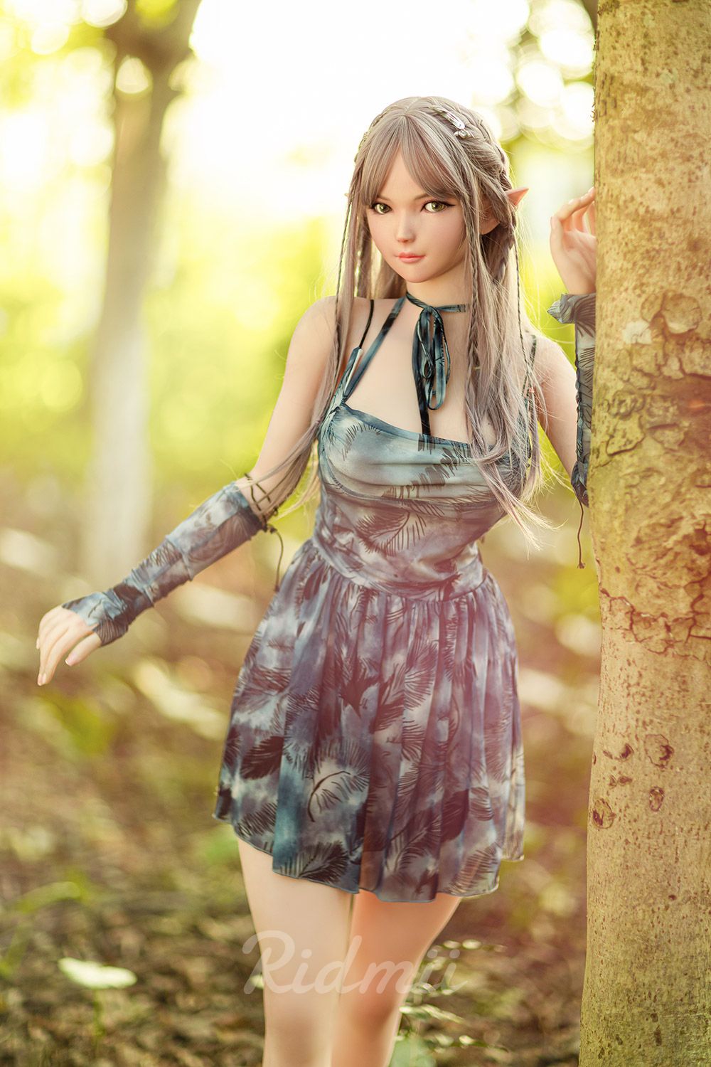 RIDMII | 163cm/5ft3 Big Breasts Fantasy Elf Realistic TPE Sex Doll - Aggie (In Stock US）