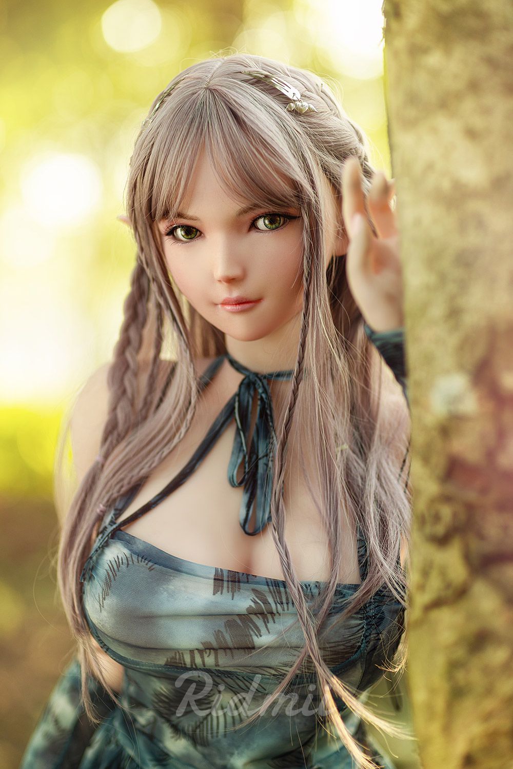 RIDMII | 163cm/5ft3 Big Breasts Fantasy Elf Realistic TPE Sex Doll - Aggie (In Stock US）
