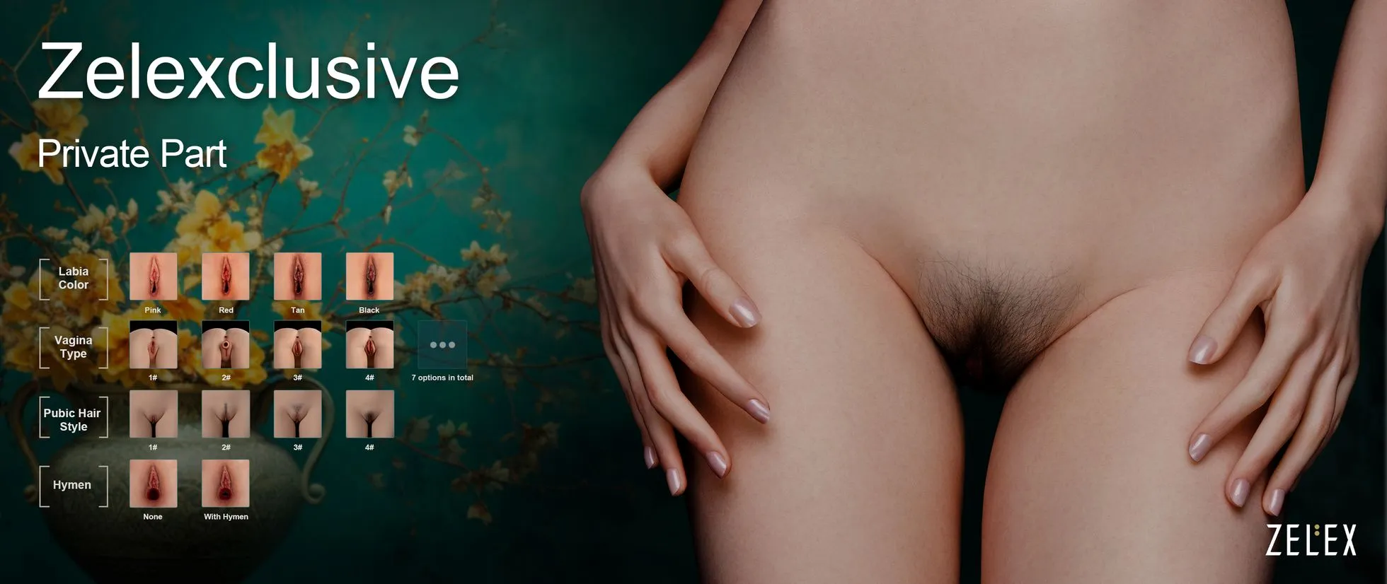 Zelexclusive Private Part Custom Options