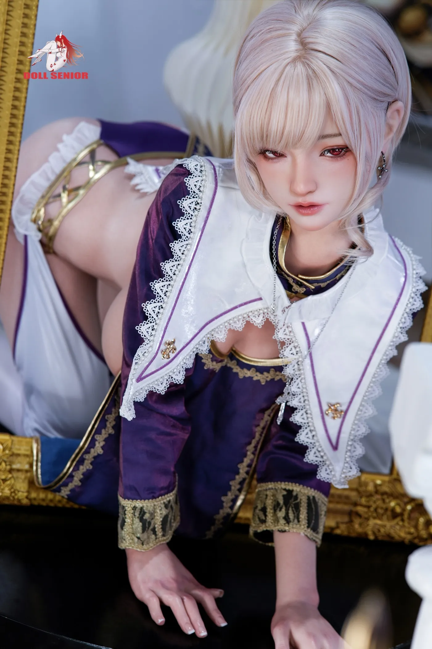 Doll Senior | 165cm/5ft5 Big Breasts Seductive Anime Nun Cosplay Silicone Sex Doll - Virgo