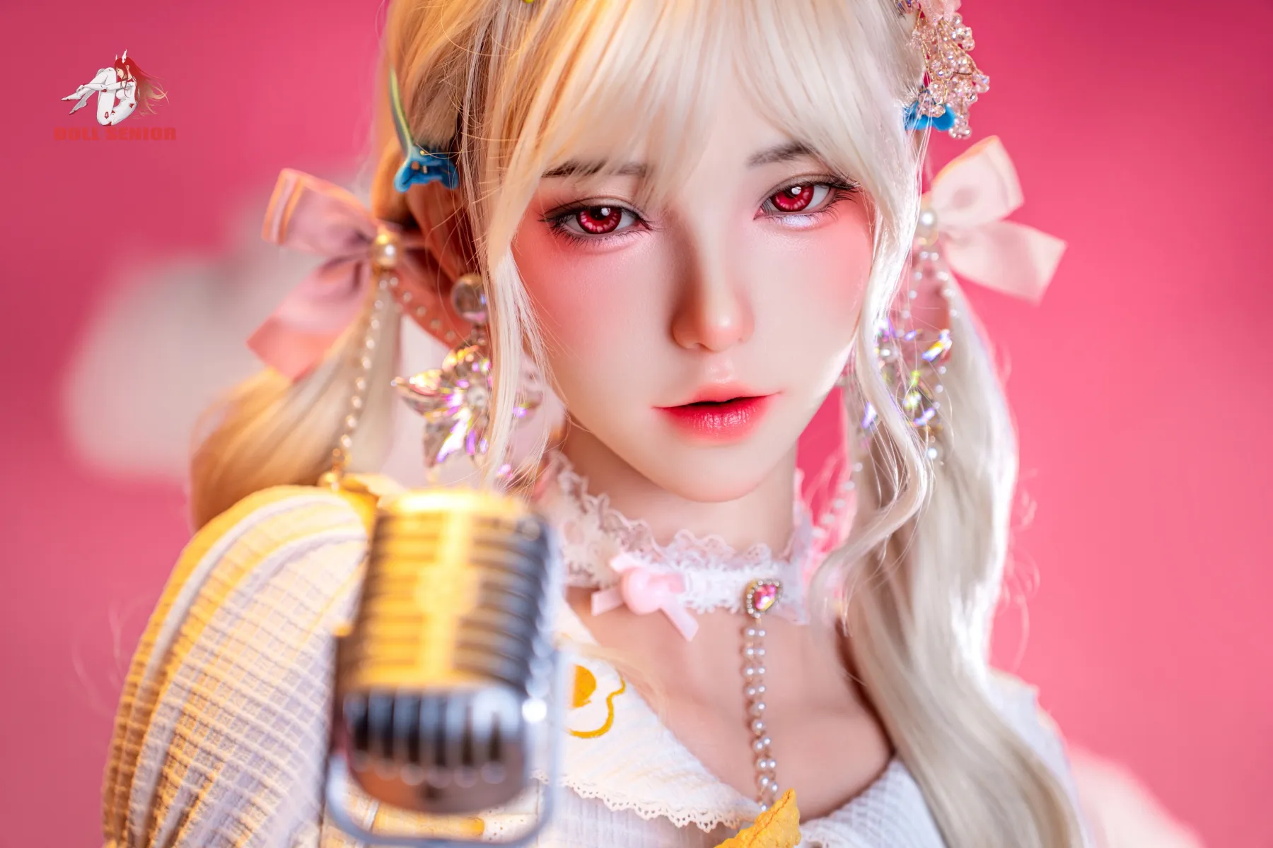 Doll Senior | 170cm/5ft7 Big Breasts Seductive Blonde Sweetheart Voluptuous Silicone Sex Doll - Linsha