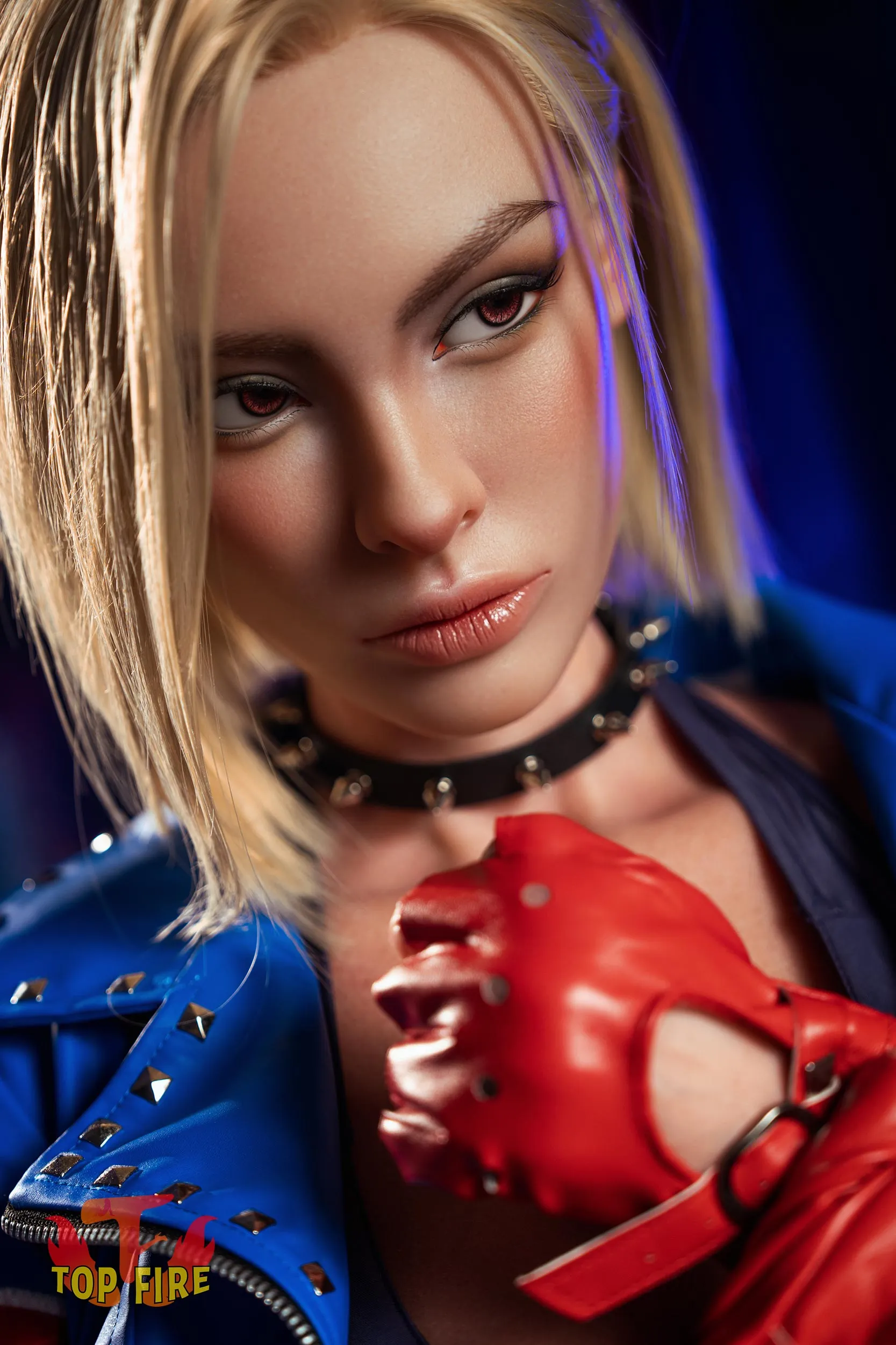 Top Fire | 176cm/5ft9 Cool Blonde Boxer Cosplay Realistic Silicone Sex Doll - Brielle