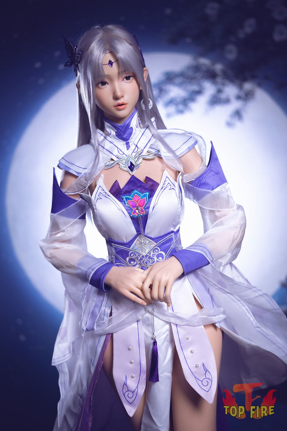 Top Fire | 164cm/5ft5 Elegant Oriental Fantasy Cosplay Realistic Silicone Sex Doll - Nova