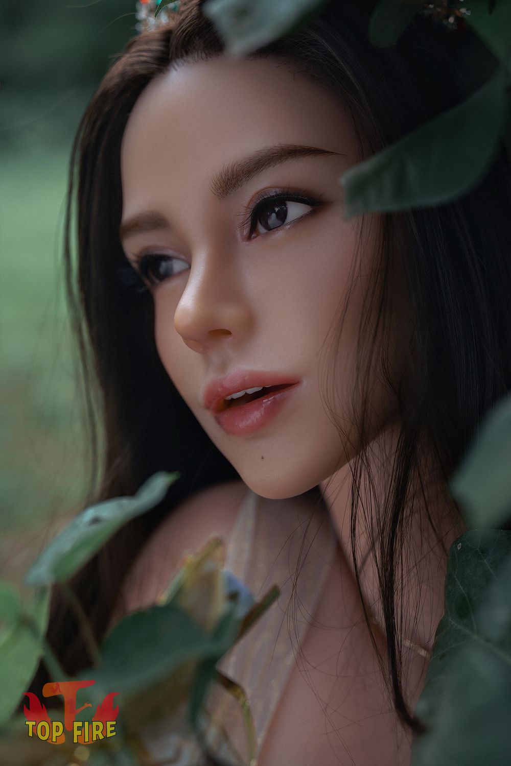 Top Fire | 165cm/5ft5 Enchanting European Goddess Realistic Silicone Sex Doll - Ivory