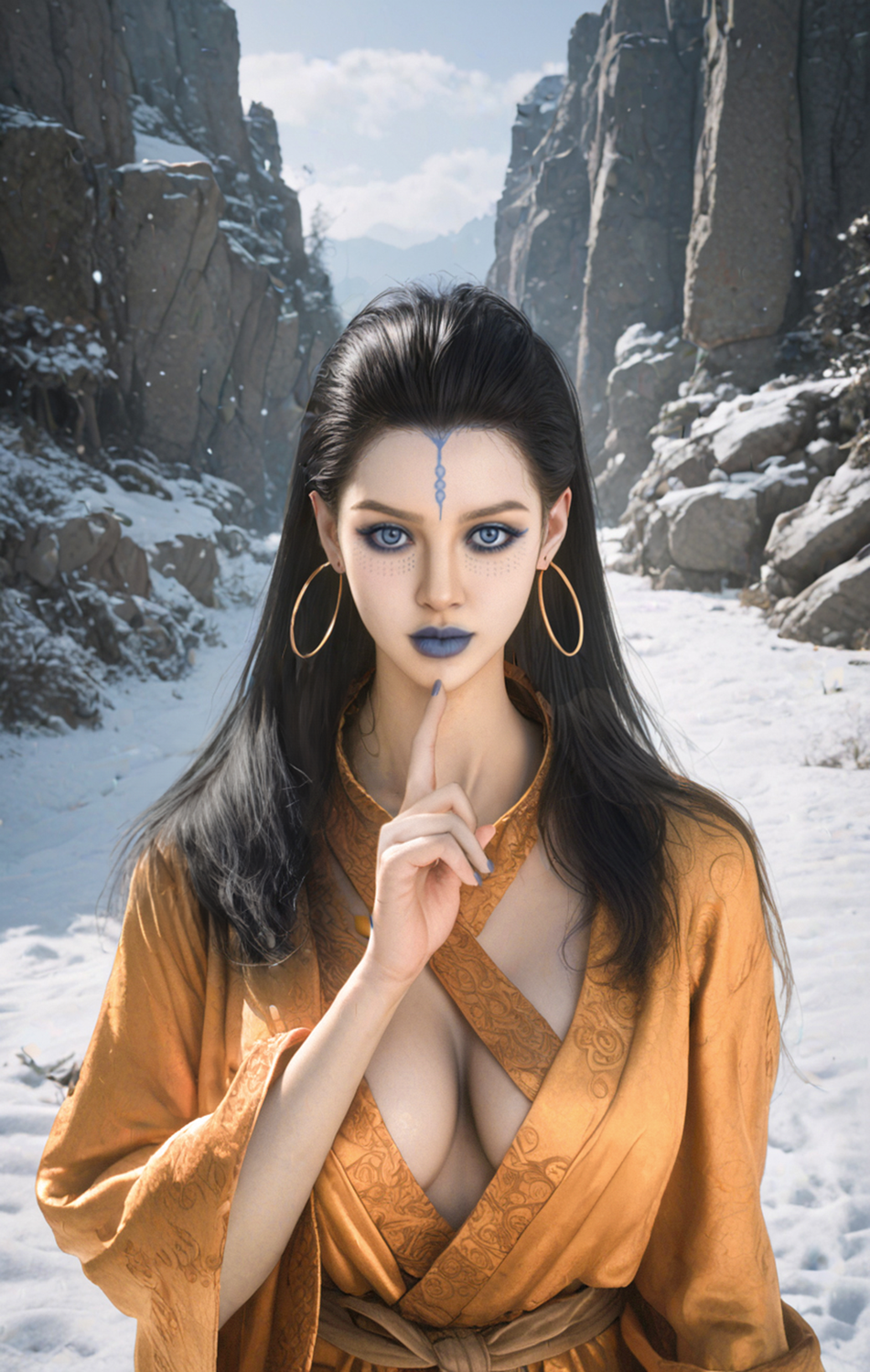 SY Doll | 164cm/5ft5 Big Breasts Black Myth Wukong Cosplay Realistic Silicone Head Sex Doll - Coral