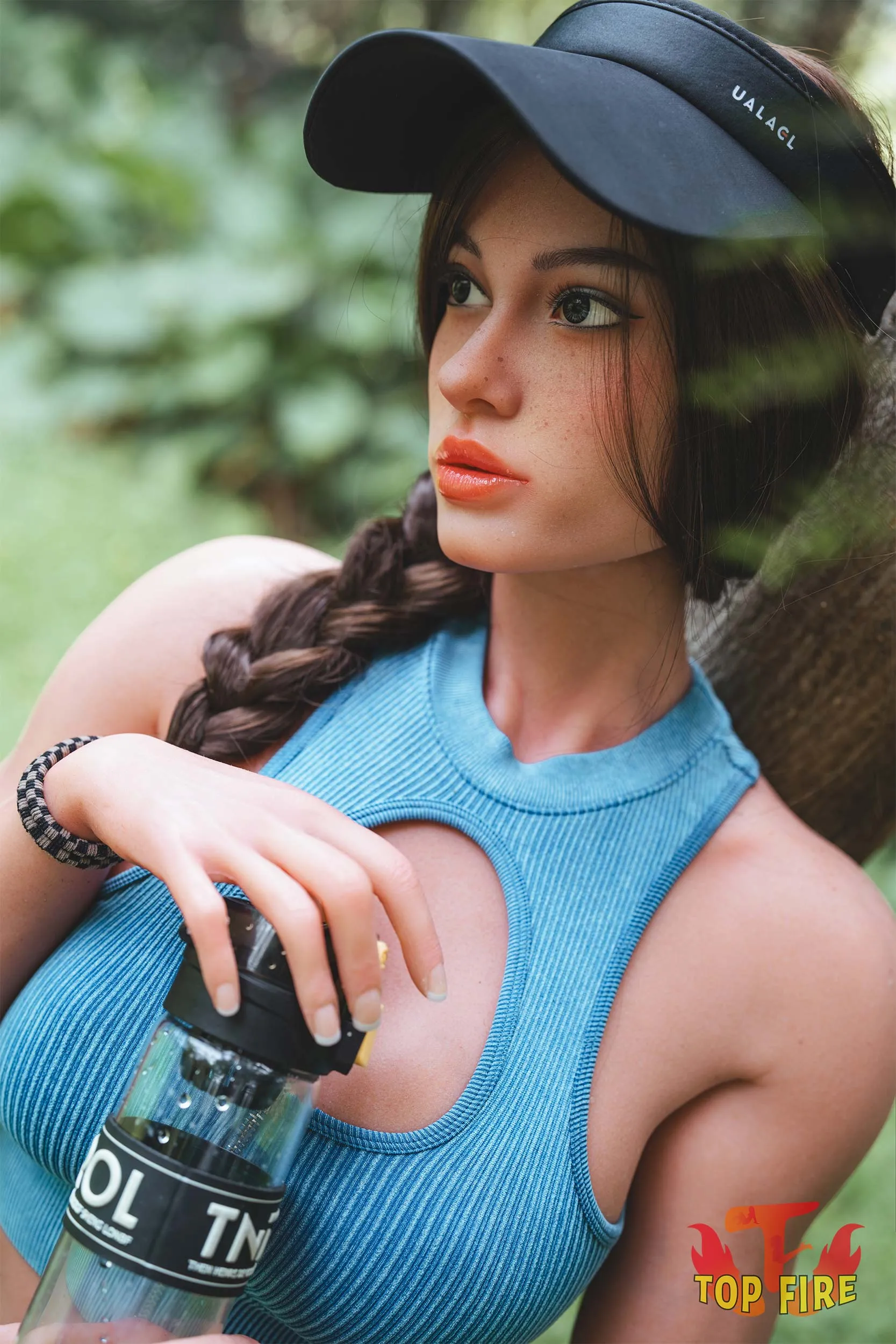 Top Fire | 176cm/5ft9 Alluring Sporty Fitness-style Realistic Silicone Sex Doll - Tiana