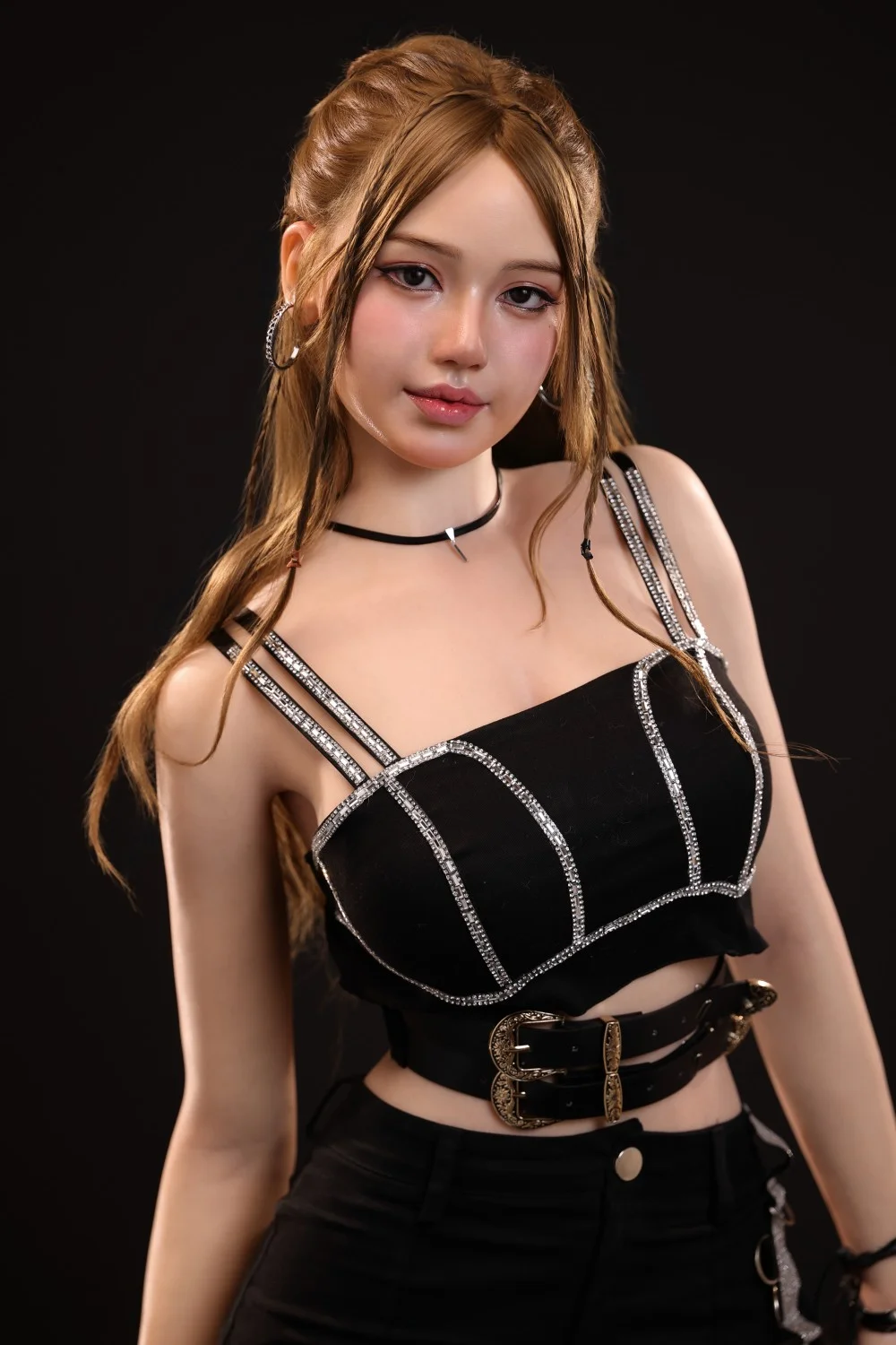 AJL Doll | 163cm/5ft4 Big Breasts Seductive Sweet Baddie Realistic Silicone Sex Doll - MengSha 