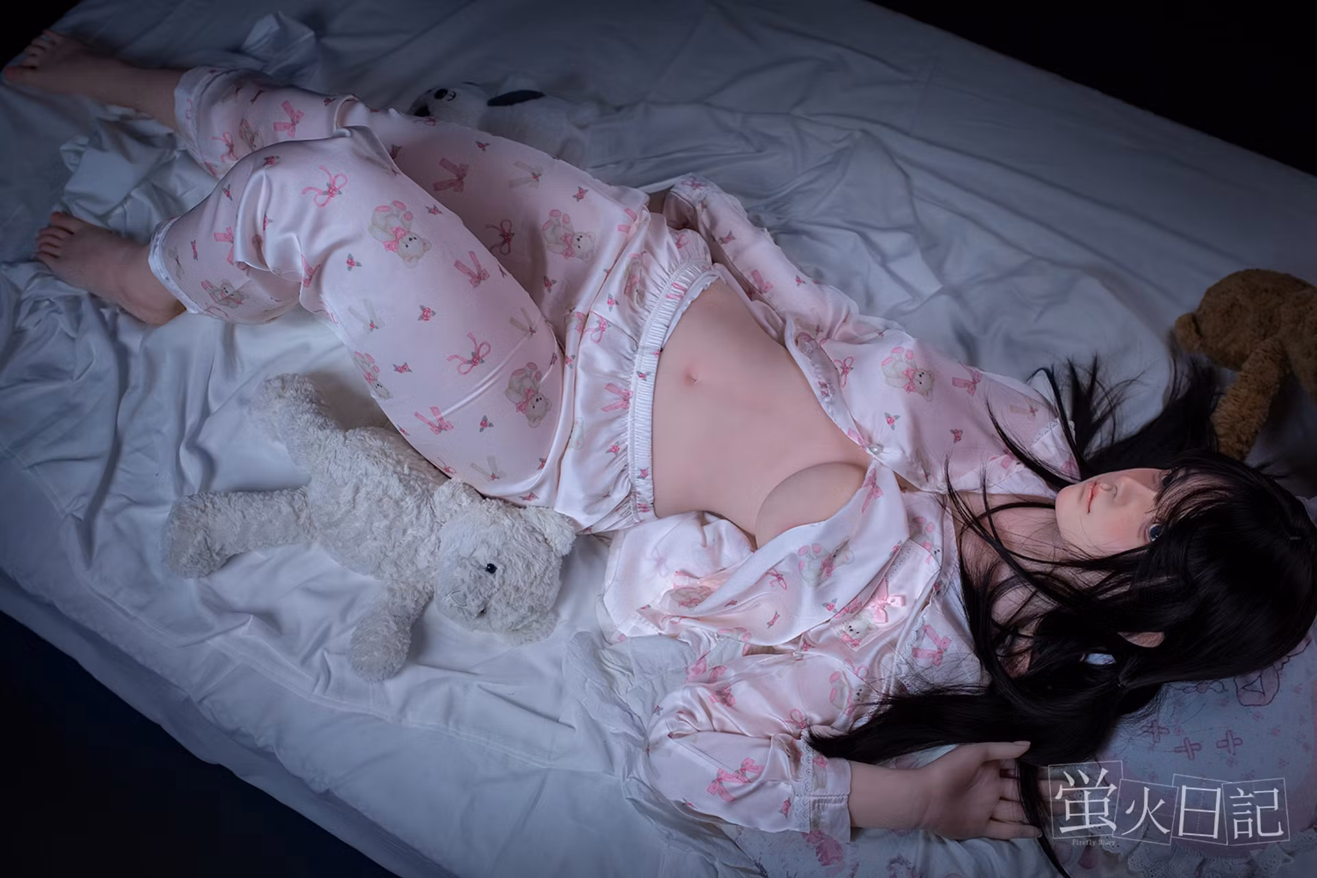 Firefly Diary丨159cm/5ft3 E-Cup Asian Silicone Head Lifelike STPE Sex Doll - Liuli