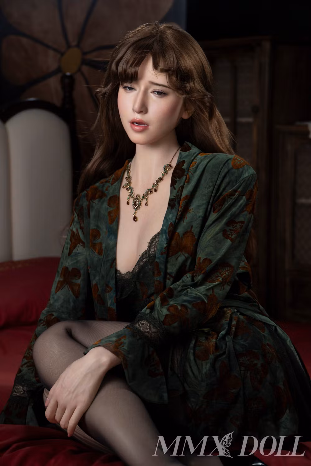 MMX Doll | 172cm/5ft8 Small Breasts Sultry Elegance Vintage-style Lady ROS Realistic Silicone Sex Doll - Rola