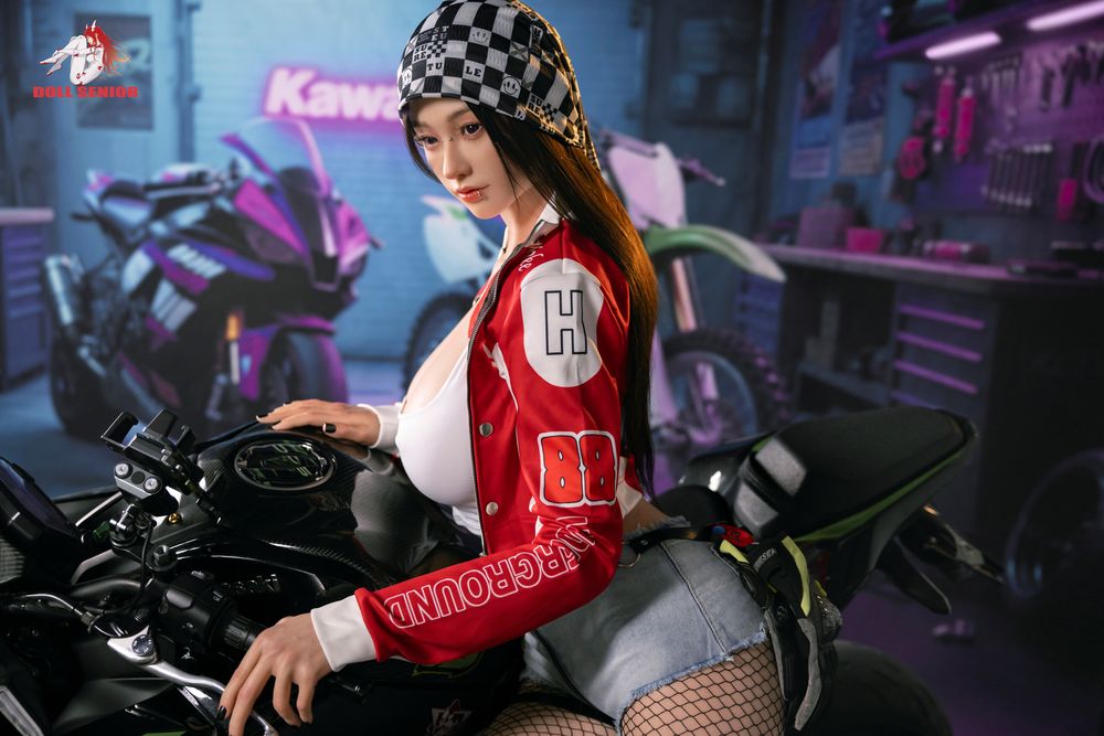 Doll Senior | 170cm/5ft7 Big Breasts Voluptuous Cool Female Racer Silicone Sex Doll - Wuxue