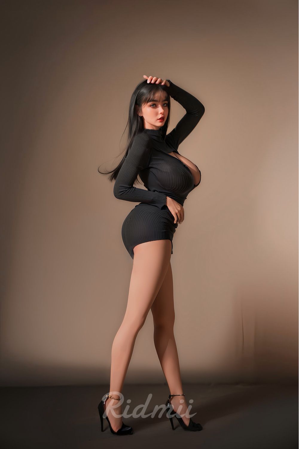 RIDMII | 161cm/5ft3 Big Breasts Seductive Curvy Lifelike TPE Sex Doll - Danica (In Stock US)