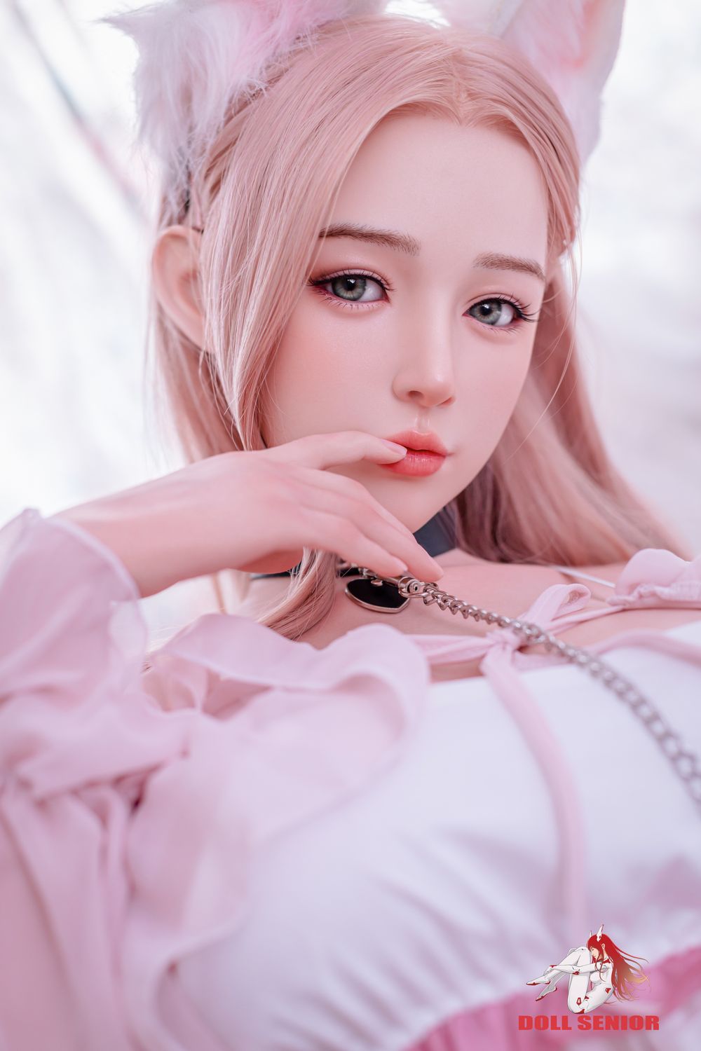 Doll Senior | 163cm/5ft4 Small Breasts Sultry Asian Fox Cosplay Silicone Sex Doll - Yuxi