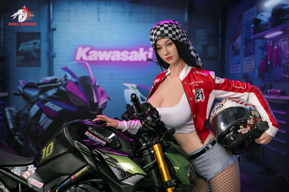 Doll Senior | 170cm/5ft7 Big Breasts Voluptuous Cool Female Racer Silicone Sex Doll - Wuxue