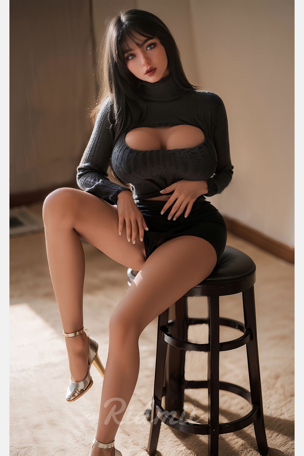 RIDMII | 161cm/5ft3 Big Breasts Seductive Curvy Lifelike TPE Sex Doll - Danica (In Stock US)