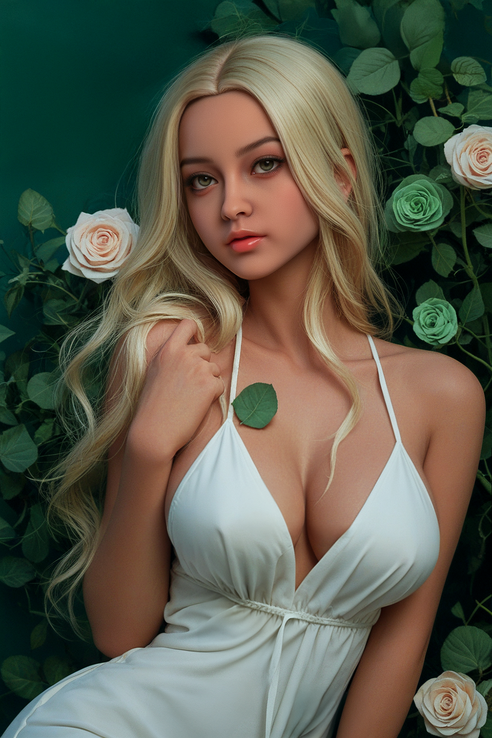SY Doll | 160cm/5ft3 Big Breasts Charming Desire Angel Blonde Realistic TPE Sex Doll - Rose