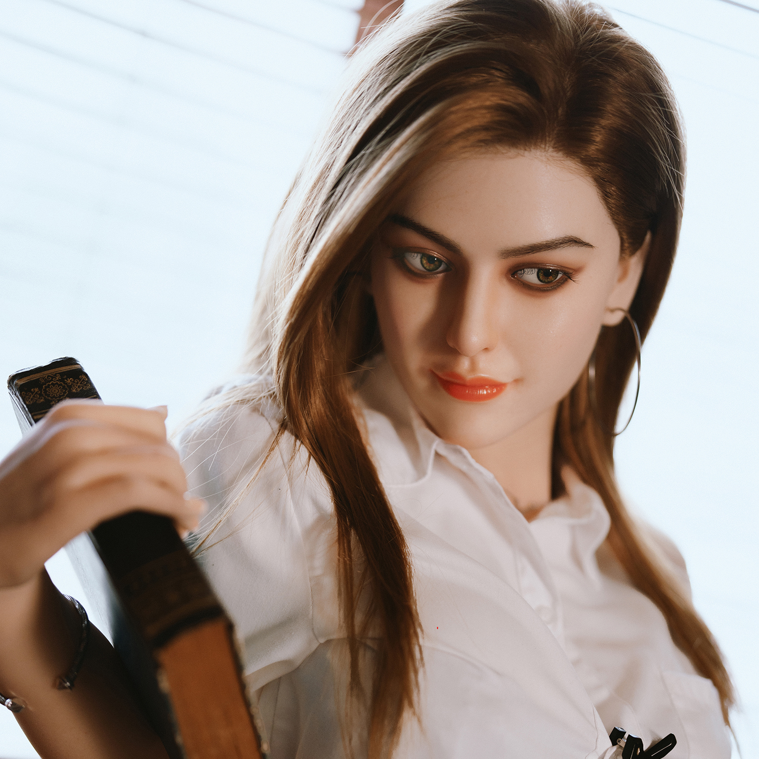 SY Doll | 160cm (5' 3")  Big Breast Blonde Sex Doll - Ginny-DreamLoveDoll